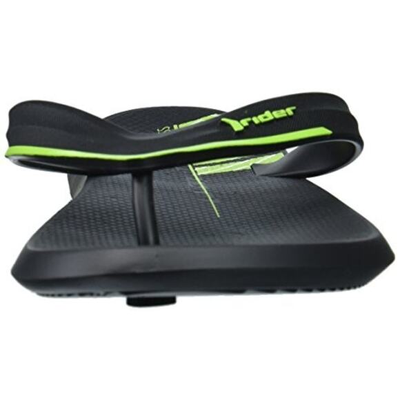 Rider Sandals Men's RiderUltra Flip-Flop Black/Green Size 13 Medium US New - Picture 4 of 14